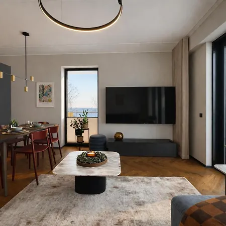 Апартаменти Luxury Waterfront With Sea Views, Sunset Terraces And Free Parking, One With A Huum Sauna, The Other With A Bathtub Таллінн